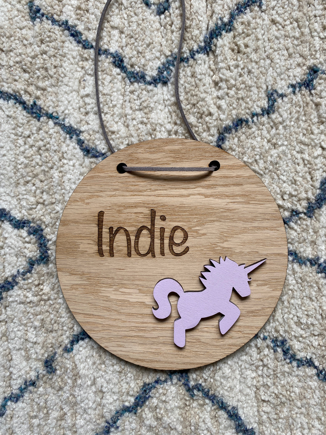 Hanging Sign - Unicorn