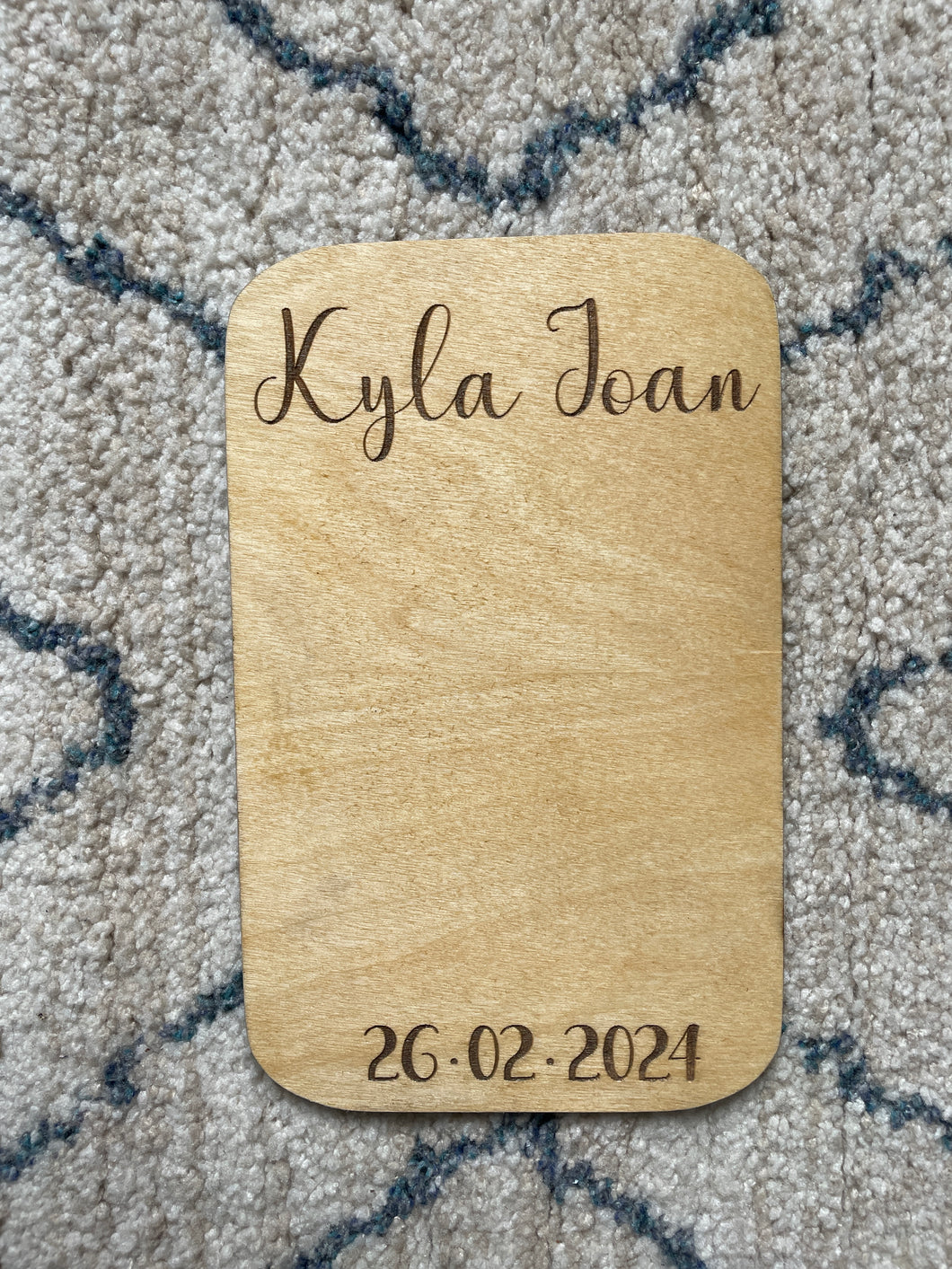 Handprint Keepsake