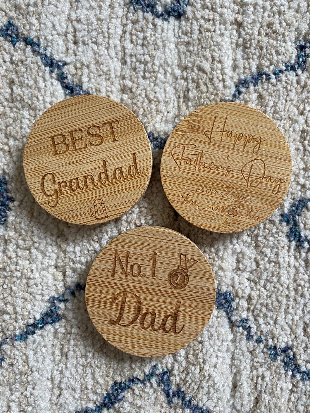 Fathers Day Magnetic Bottle Opener