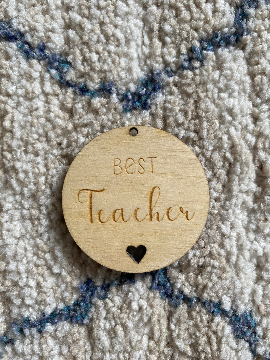 Best Teacher Ever Keyring